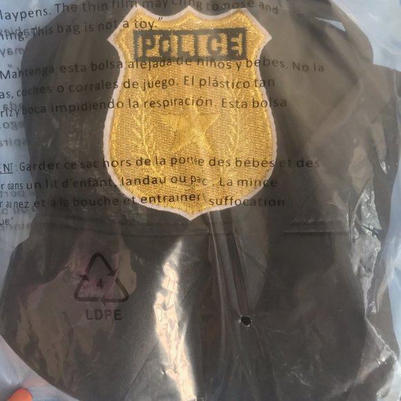 Girls Police Costume - Picture 3 of 4